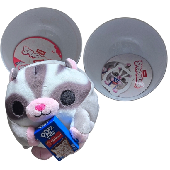 Snackles Sugar Glider Pop Tarts Plush - Opened But NEW - Collectable Toy - Picture 2 of 3